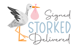 Logo - Signed Storked Delivered :Stork Sign Rental in Washington, Greenville and Williamston, North Carolina